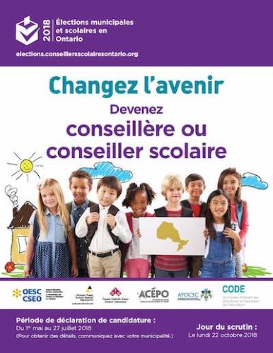 Lections Municipales Et Scolaires En Ontario Ac Po