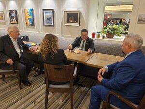 Discussion déjeuner - Guy Bourgoin (NPD)