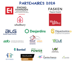 Logos des partenaires